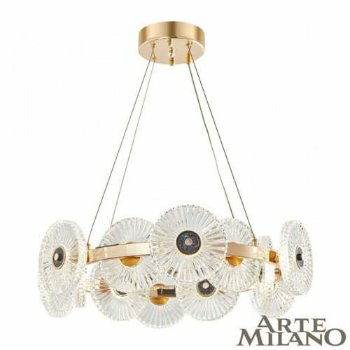 Подвесная люстра Arte Milano 3653. D600. H800. LED G