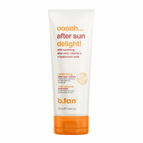 BTAN Восстанавливающий лосьон для лица и тела с гиалуроновой кислотой Ooooh aftersun delight aftersun lotion 207 мл 1723₽