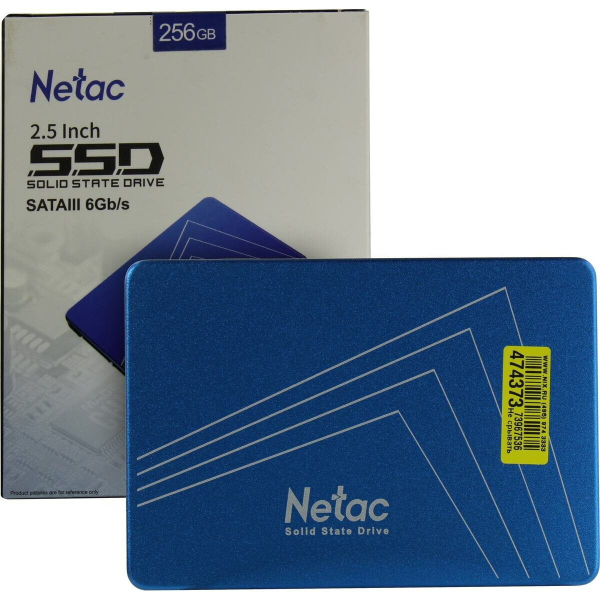 SSD диск Netac N600S NT01N600S-256G-S3X