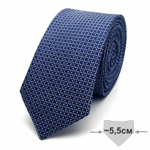 Галстук New Collection, голубой/синий