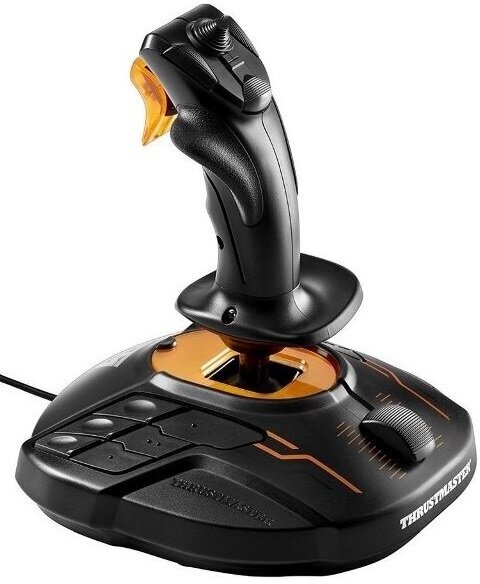Джойстик Thrustmaster T.16000M, FCS, USB, 16 кнопок, калибровка, обратная связь, черный
