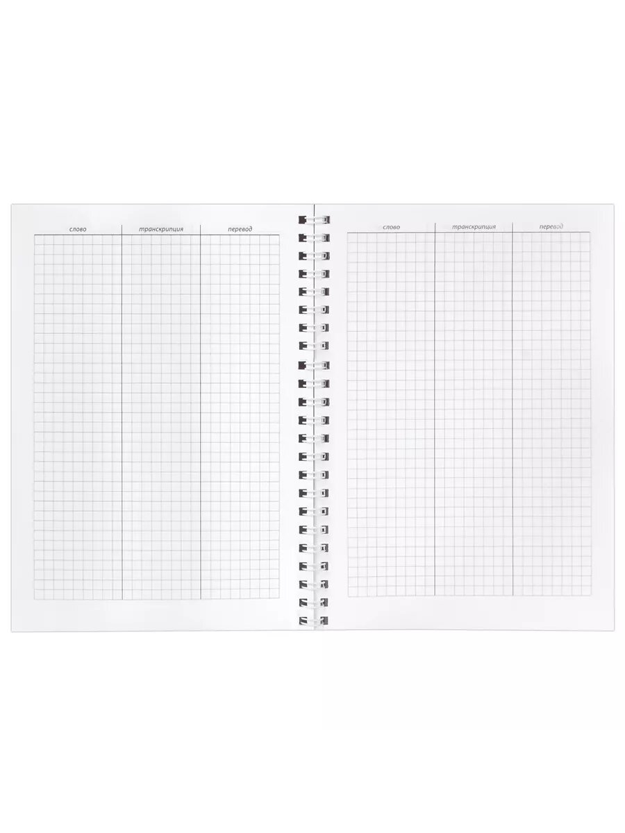 Тетрадь BRAUBERG, для записи слов английских слов, формат A5, 48 листов, клетка — фото 1