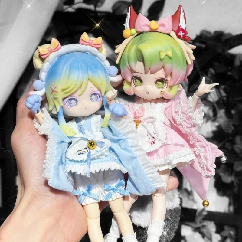Кукла Bjd "Minty Fantasy Forest", Розовый, Маленький зонтик