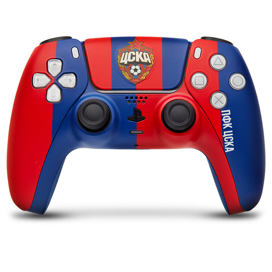 Кастомизированный геймпад Sony PlayStation 5 DualSense "ПФК ЦСКА" PFC CSKA GP