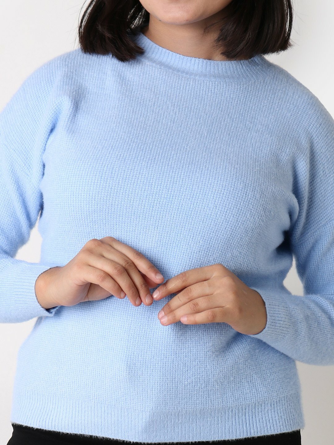 Свитер размер One Size, , светло-синий — фото 1