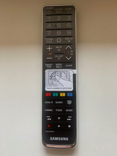 Изображение товара Пульт Samsung AA59-00543A, для телевизора, оригинальный, сенсорное управление