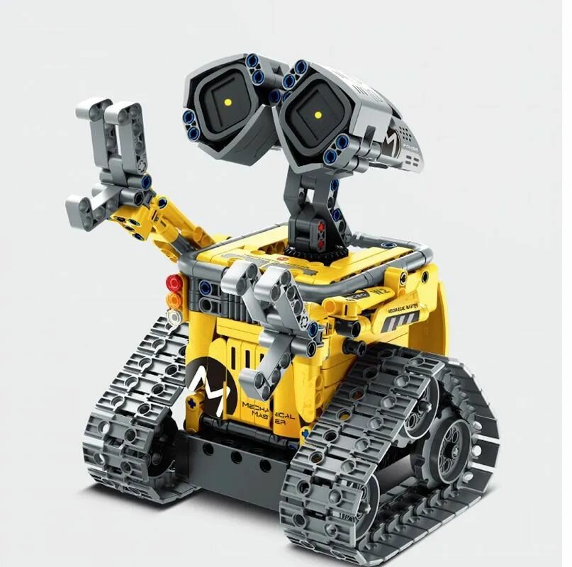 Конструктор STEM робот Валли 3 в 1 NEW 2024 с пультом и LED глазами