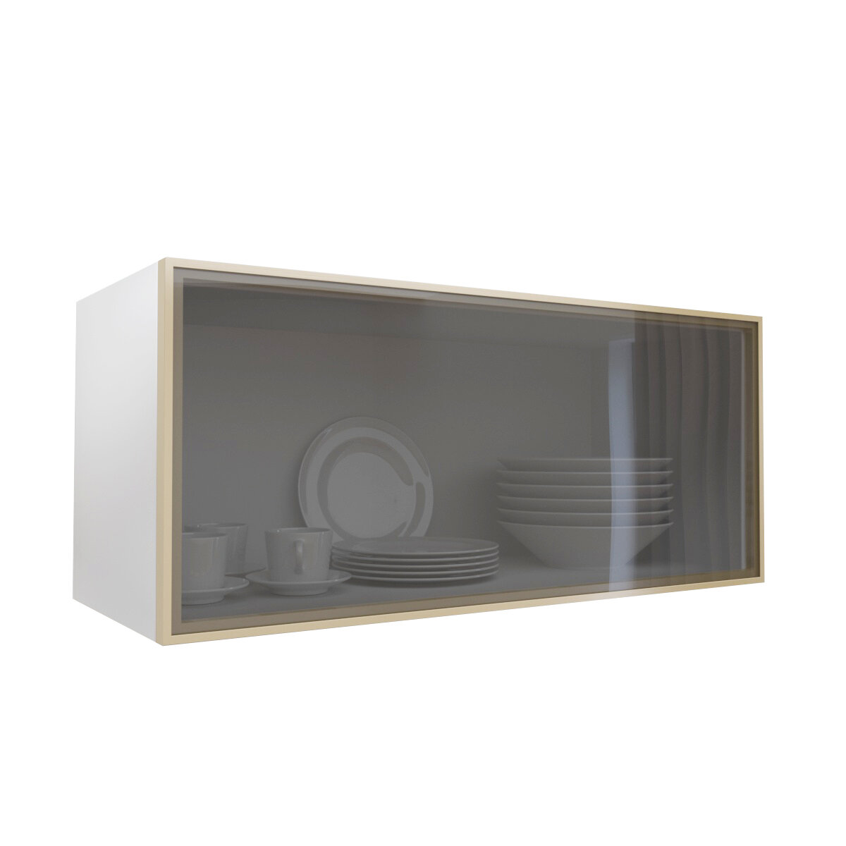 Фасад из алюминиевого профиля со стеклом Aluminum Glass 791х381 см