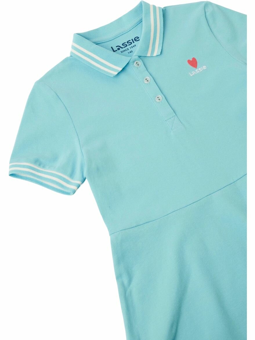 Платье Lassie Tuuli, размер 116, бирюзовый — фото 1