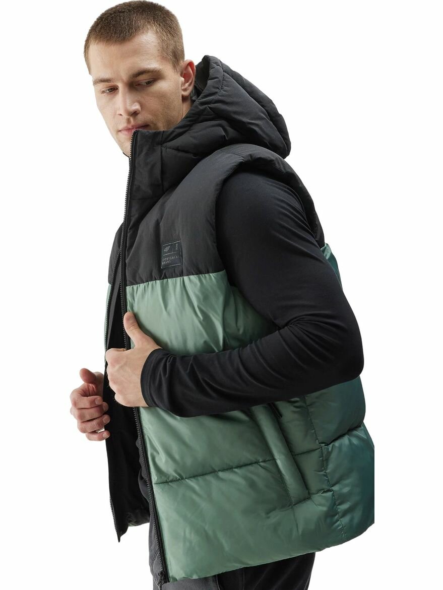 Жилет 4F, размер S, зеленый — фото 1