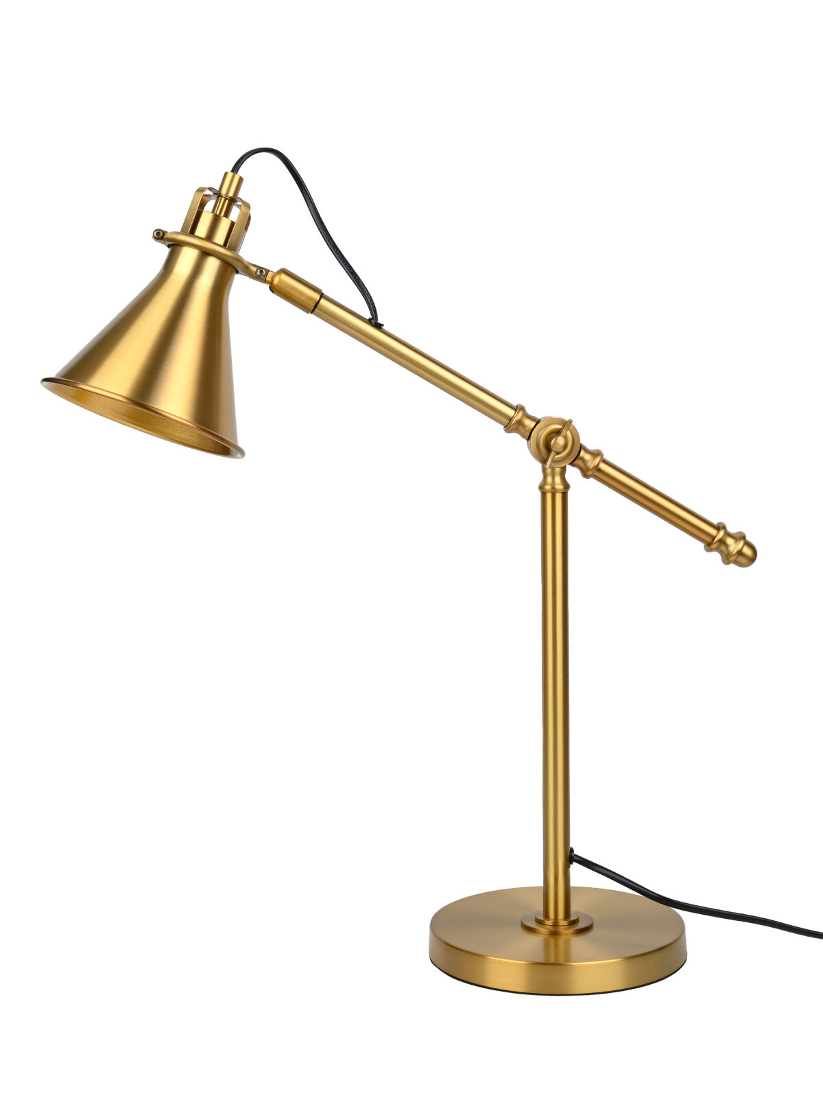 Светильник настольный HT-919BRS, ARTSTYLE, латунь, металлический, E27