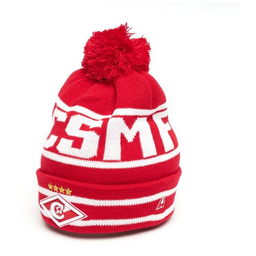 фото Шапка спартак красно-белая 00119 atributika & club