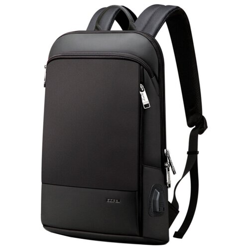 Рюкзак мужской городской дорожный 12л для ноутбука 15.6 Bopai Business 61-17611 Черный с USB зарядкой