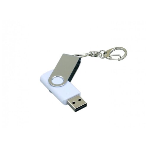 Флешка для нанесения Квебек (128 Гб / GB USB 2.0 Белый/White 030)