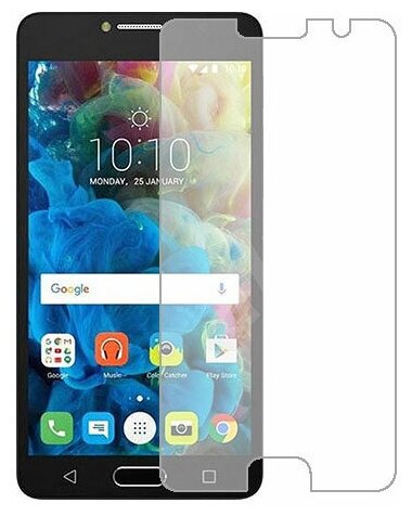 Alcatel Pop 4S защитный экран Гидрогель Прозрачный (Силикон) 1 штука