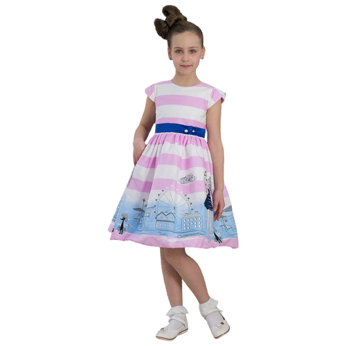 Платье для девочки Khmeleva KHM-201172-ROZ размер 122