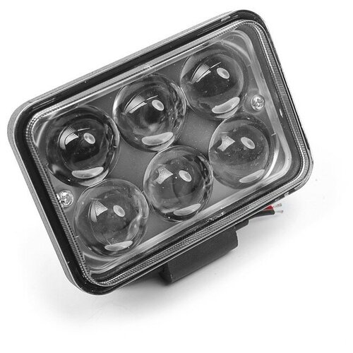 FlashMe Противотуманная фара, 12 В, 6 LED, IP67, 6000 К, направленный свет