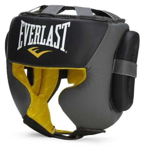 Шлем Everlast Sparring LXL черный, серый