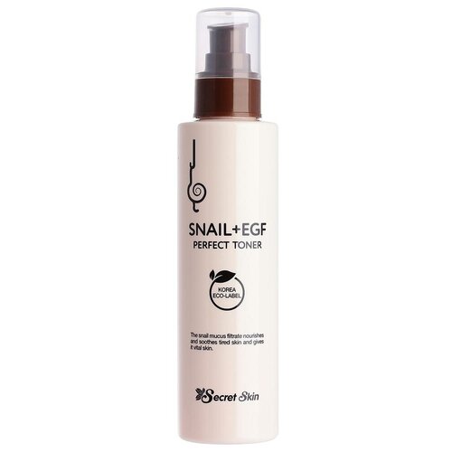 Омолаживающий тонер с экстрактом улитки Snail+EGF Perfect Toner, SECRET SKIN, 8809540517205 омолаживающий тонер с экстрактом улитки snail egf perfect toner secret skin 8809540517205