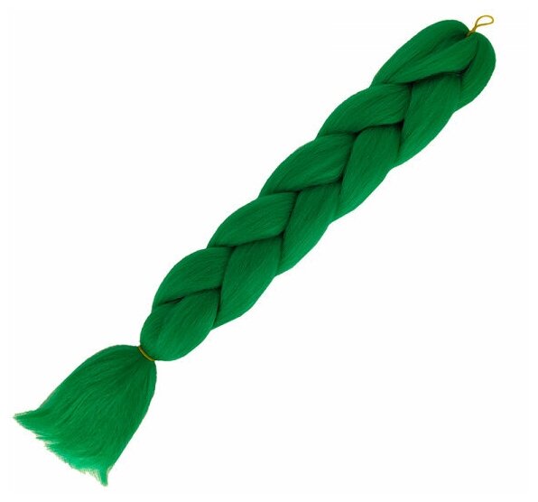 Канекалон коса 60 см, цвет зеленый
