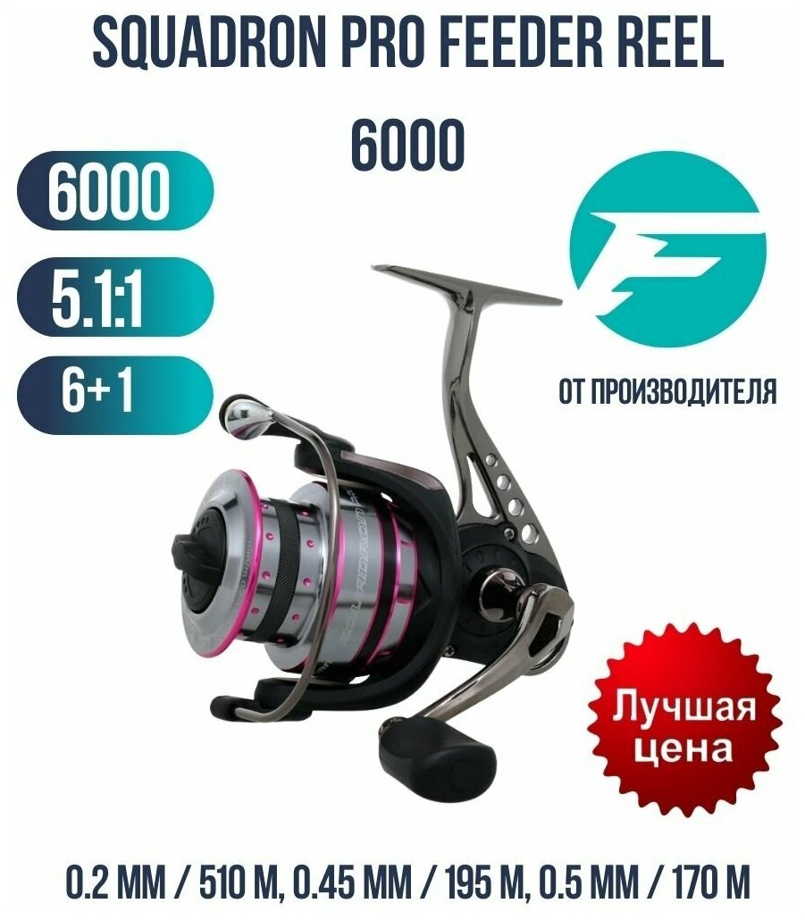 Катушка Flagman Squadron Pro Feeder Reel 6000