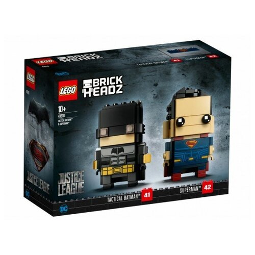 фото Lego конструктор lego brickheadz 41610 бэтмен и супермен