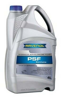 Жидкость для гидроусилителя руля Ravenol Hydraulik PSF Fluid 4 л RAVENOL 118100000401999 | цена за 1 шт