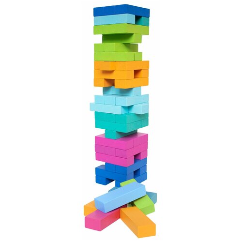 Игровой набор логический Томик Башня 54 детали