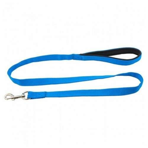 Pet Collars поводок С мягкой ручкой синий ширина 2 СМ длина 120 СМ
