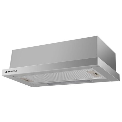 Вытяжка встраиваемая Maunfeld VS LIGHT 60 нержавеющая сталь управление кулисные переключатели 1 мотор 1020100₽