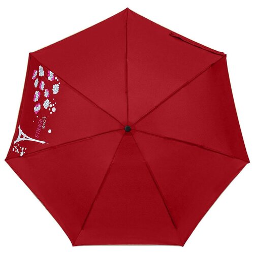 UNIVERSAL мини зонт женский 5 сложений, механика, облегченный, полиэстер, купол 91 см., K16-02