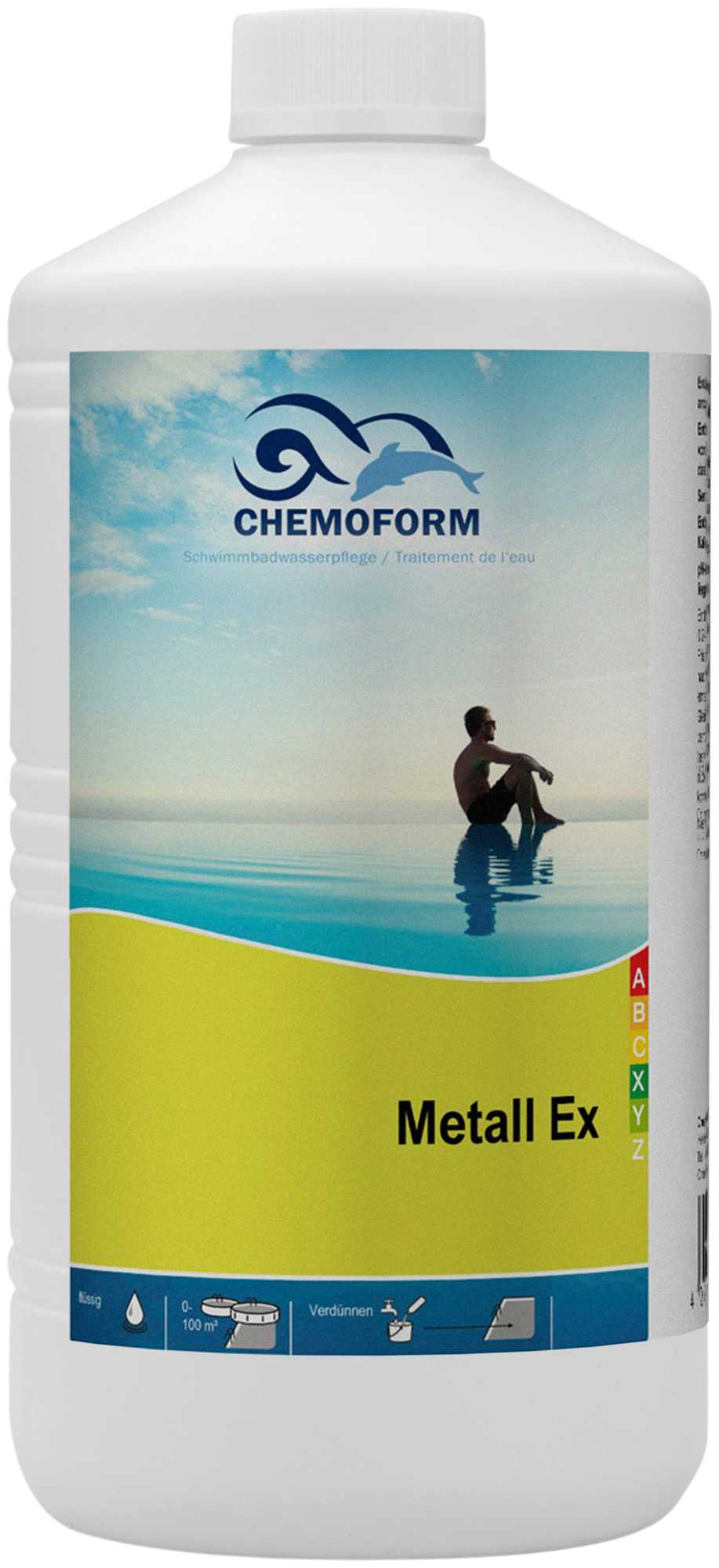 Metall Ex CHEMOFORM Средство для удаления солей металлов из воды 1 л