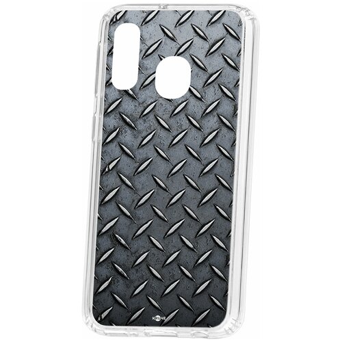 фото Чехол на samsung galaxy a40 2019 kruche print сталь / чехол для samsung / чехол с рисунком / чехол с принтом / чехол для самсунг / чехол для самсунг / бампер на гелакси / чехол накладка для гэлэкси / противоударная накладка для samsung galaxy / защита для galaxy / защита на samsung / cиликоновый чехол для samaung galaxy / пластиковый чехол на самсунг / защитный чехол для самсунг / чехольчик / защита телефона / ударопрочный чехол / галакси кruче,kruche