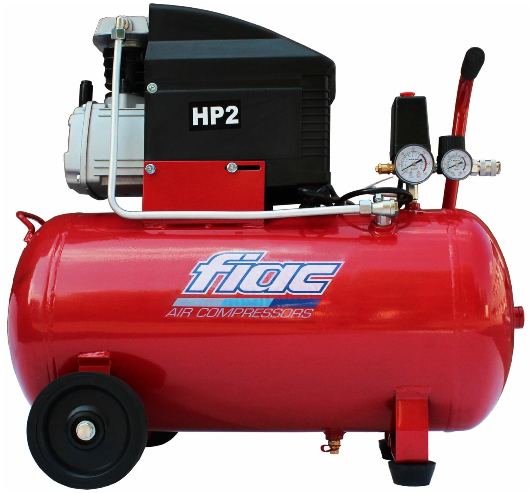 Компрессор FIAC 2 HP 24 L - фотография № 3