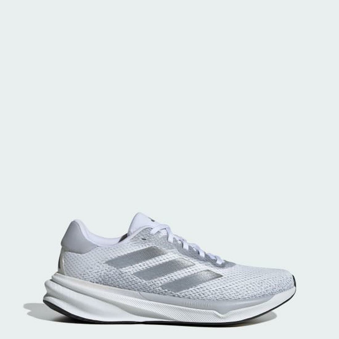 Кроссовки adidas Supernova, размер 7,5 UK, Cloud White/Iron Metallic/Halo Silver
