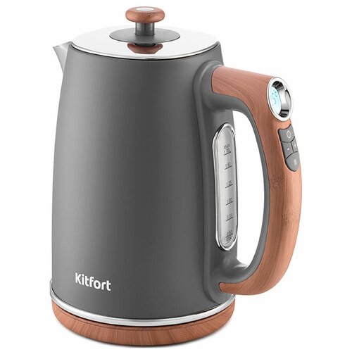 Чайник электрический Kitfort KT-6120-2 серый