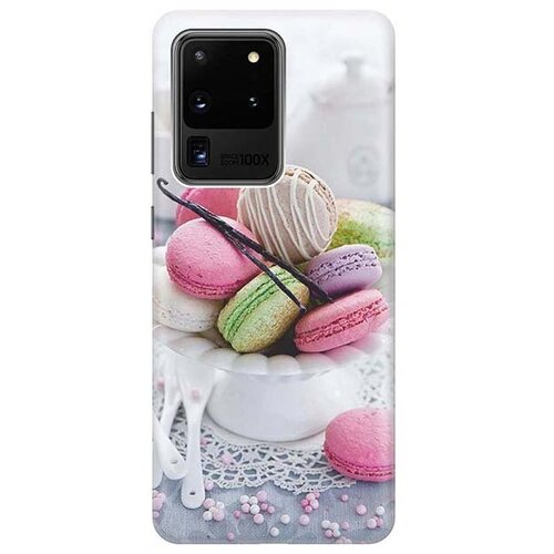 фото Ультратонкий силиконовый чехол-накладка для samsung galaxy s20 ultra с принтом "из парижа" gosso