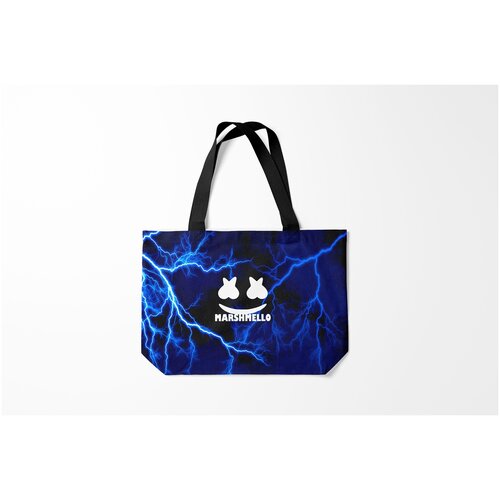 фото Сумка-шоппер / 46х35 см / разная музыка / marshmello burnettie