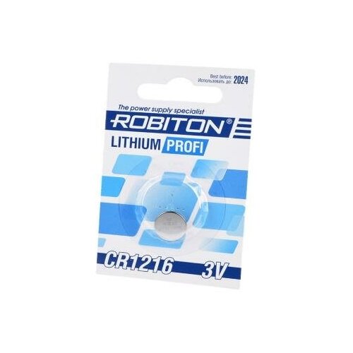 Батарейка ROBITON PROFI R-CR1216, 3 В BL1