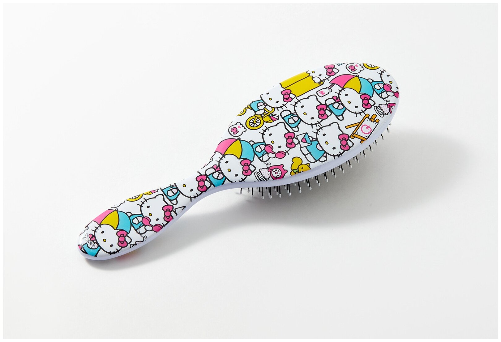 WET BRUSH ORIGINAL DETANGLER HELLO KITTY-UNDER MY UMBRELLA-WHITE Щетка для спутан волос (Зонтик)