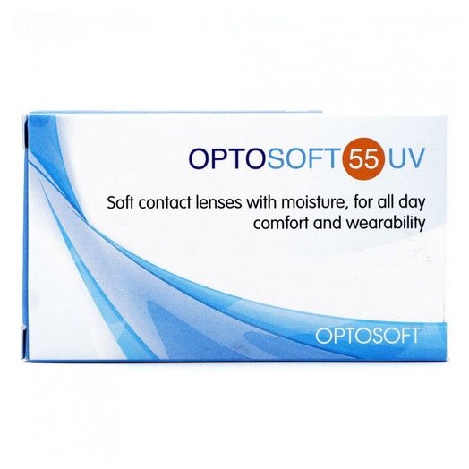 Optosoft 55 UV (6 линз) -2.75 R.8.6