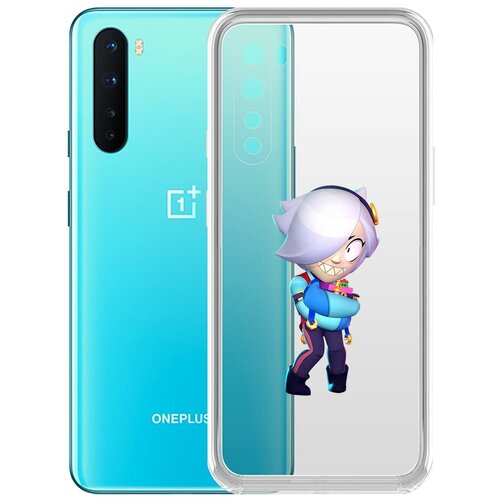 фото Чехол-накладка clear case brawl stars-колетт для oneplus nord krutoff group