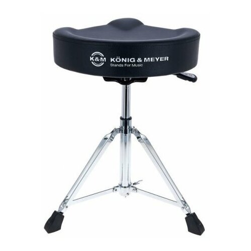 фото K&m 14035-000-02 стул для барабанщика с пневмопружиной, диаметр базы 560 мм konig&meyer