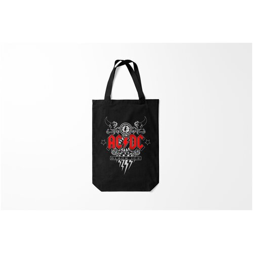 фото Сумка-шоппер / 31х42 см / рок / ac/dc burnettie