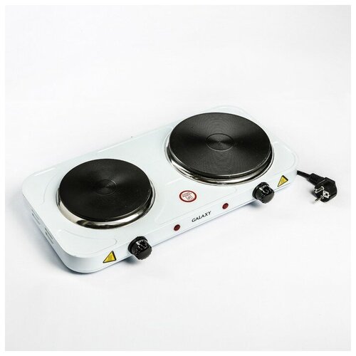 Galaxy Плитка электрическая Galaxy GL 3002 2 конфорки 2500 Вт белая 2530000₽