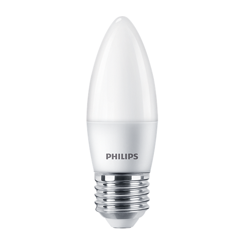 фото Лампа светодиодная philips ess led candle 871869972455900, e27, b35, 6.5вт, 4000 к