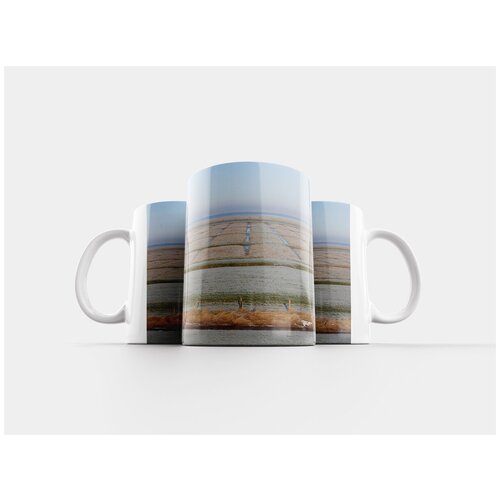 фото Кружка "побережье северного моря, несмерзиль, зима" 320 мл lotsprints