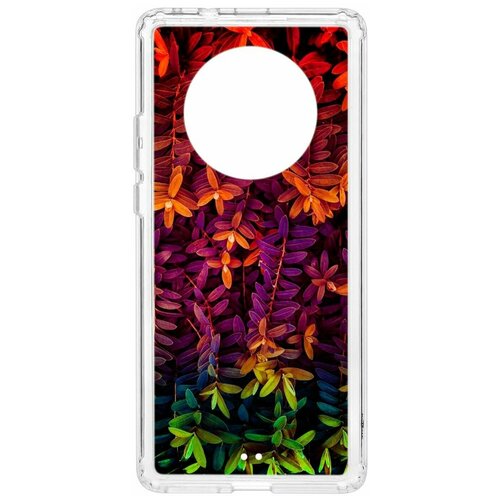 фото Чехол на huawei mate 40 pro kruche print neon leaves / чехол для huawei / чехол с рисунком / чехол с принтом / чехол для хонор / чехол для хуавей / бампер на хуавей / чехол накладка для хонор / противоударная накладка для honor huawei / защита для honor / защита на huawei / cиликоновый чехол для huawei honor / пластиковый чехол на huawei / защитный чехол для honor / чехольчик / защита телефона / ударопрочный чехол кruче