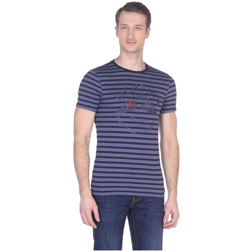 фото Футболка кор.рук. baon футболка в полоску с рисунком (арт. baon b739003)