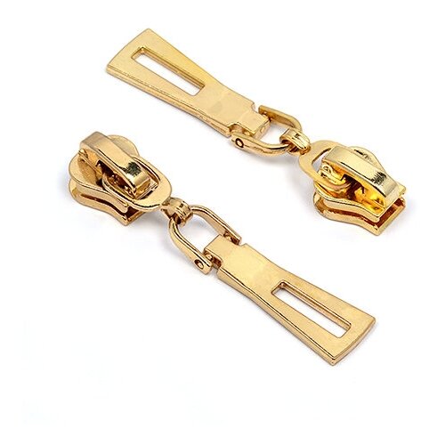 фото Замок maxzipper автомат тр#5 tt2 цв.золото, 100 шт. max zipper